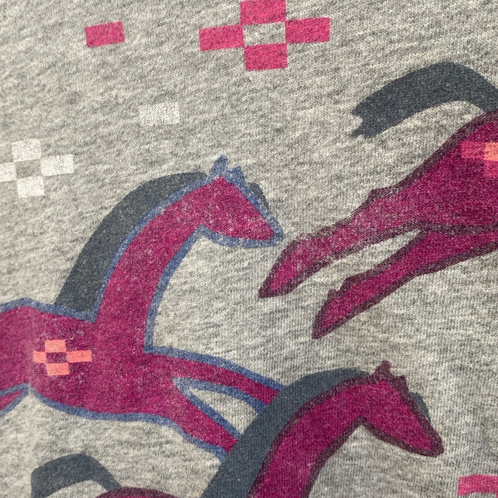 Tea Collection older kid long sleeved wild horses tee - Picture 7 of 7